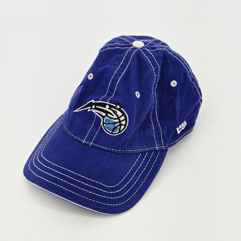 New Era Orlando Magic Clean Up Adjustable Strapback Embroidered Hat Blue Cap